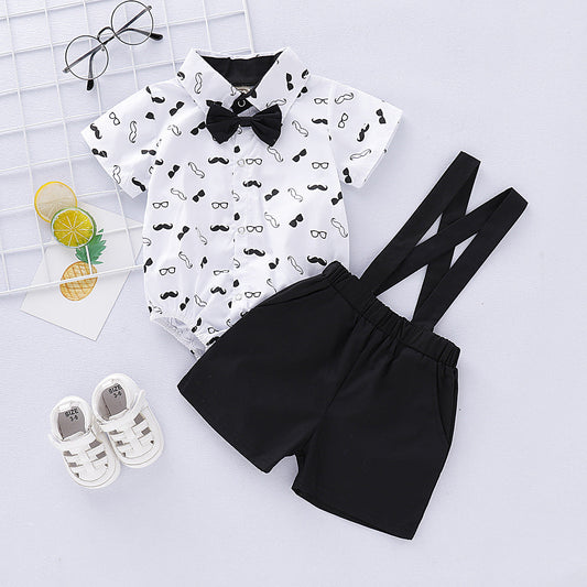 Classic Gentleman Bow Tie Outfit Set