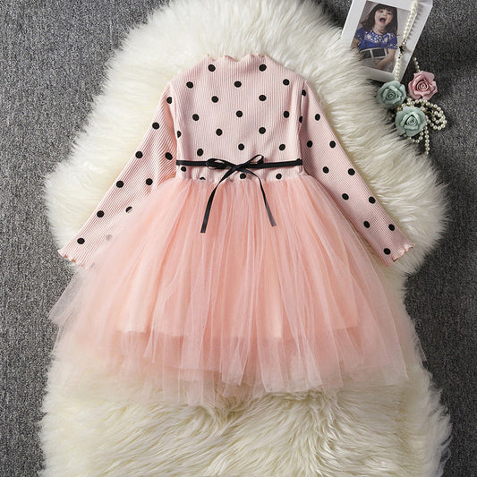 Bella Pearl Tulle Dress