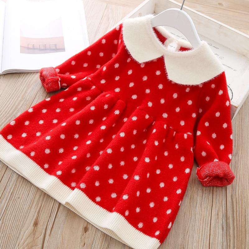 Legacy Knit Polka Dot Dress