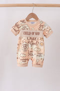 Blessed Baby Bamboo Romper
