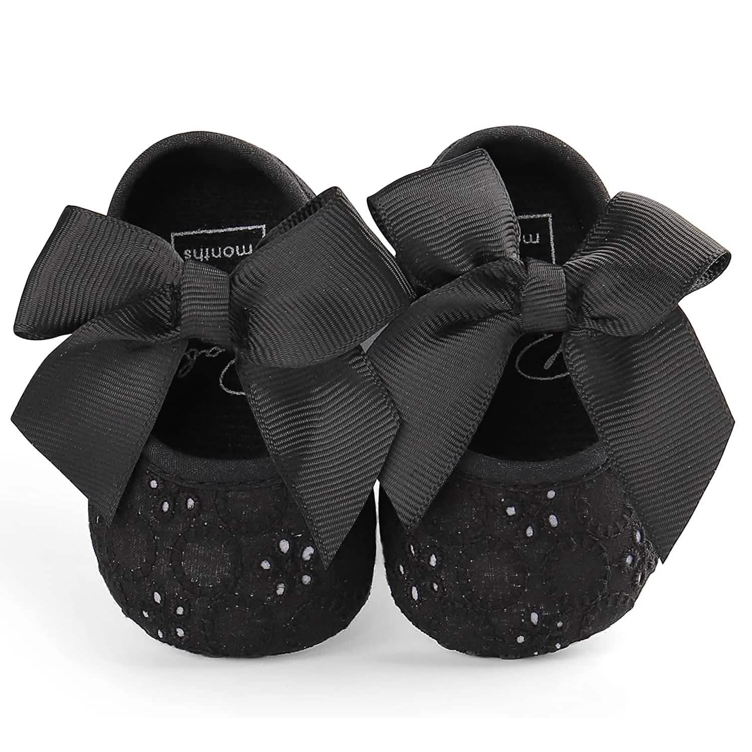 Legacy Bow Baby Crib Shoes