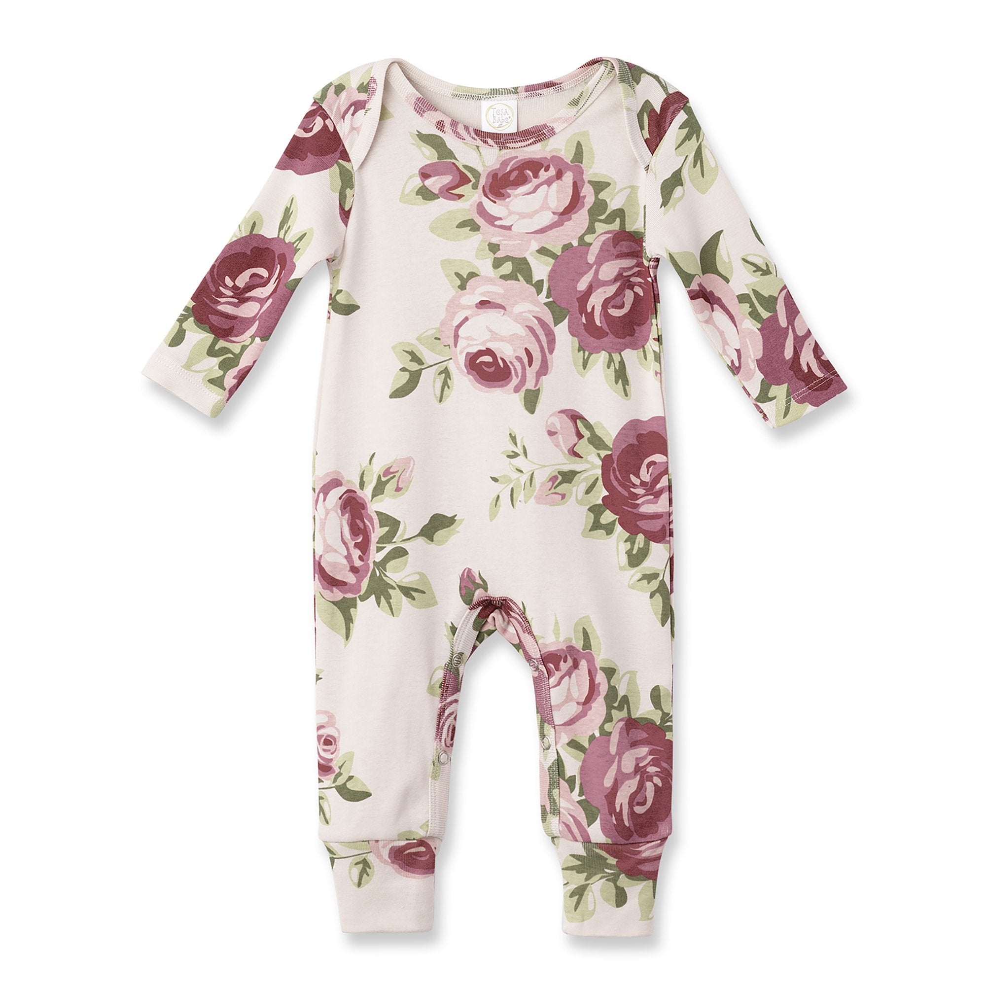 Blooming Rose Baby Romper